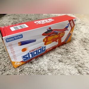 Arbor Red and Blue Airplane Shooter Playset